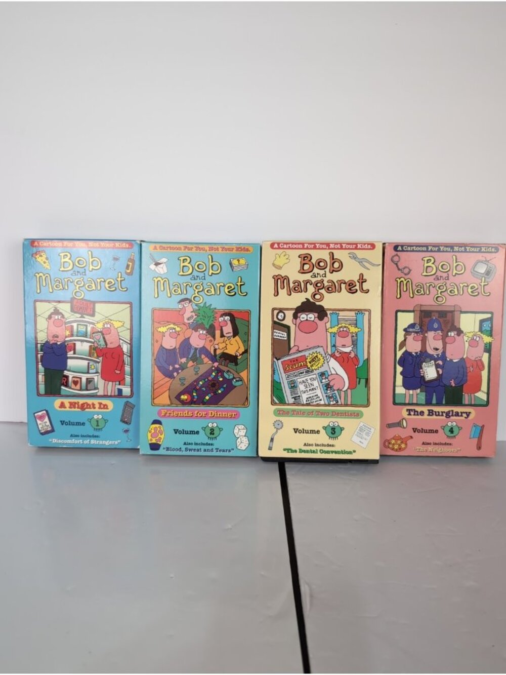 Paramount Bob and Margaret Collector's Set 1 Volume 1-4. Comedy English Animatio